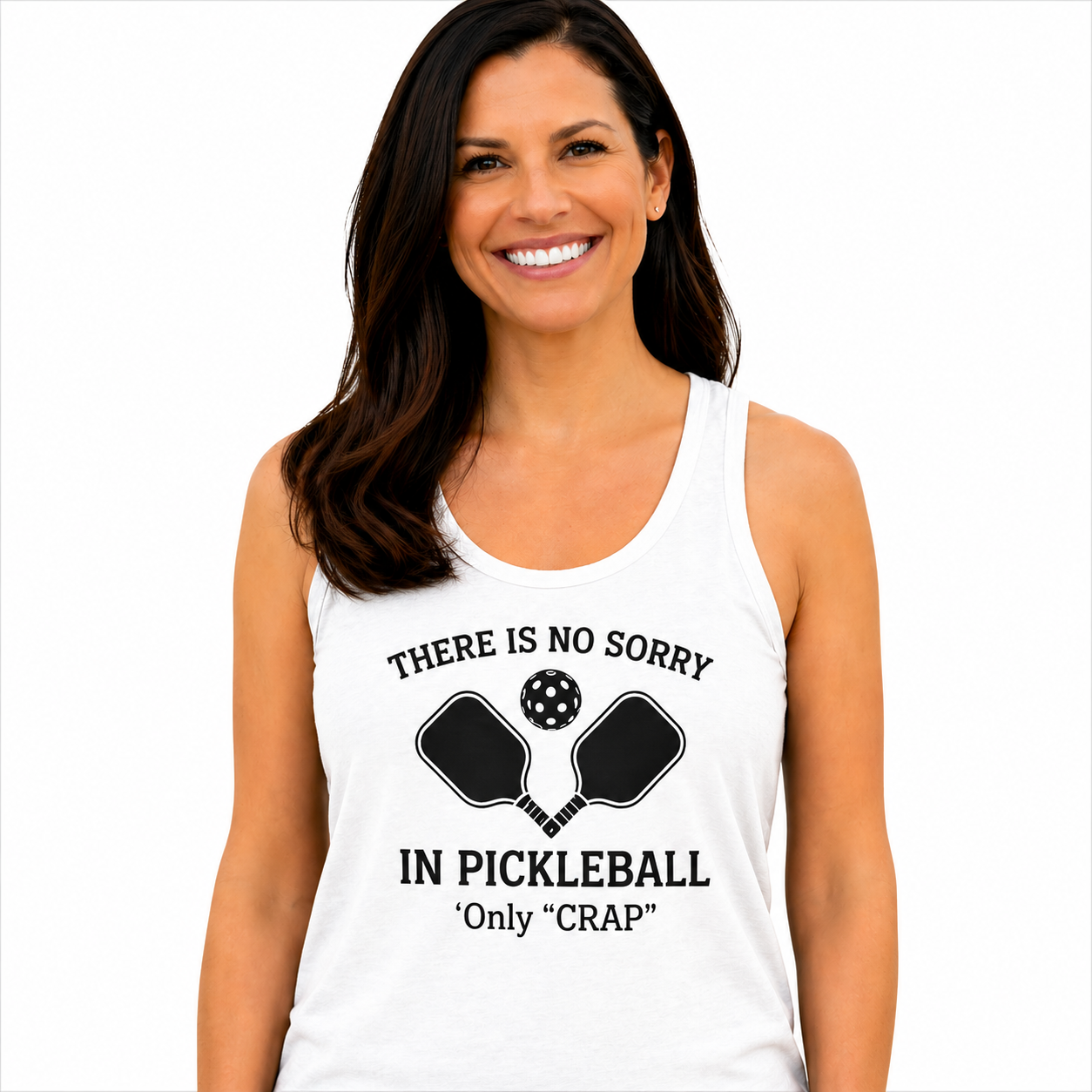 No Sorry in Pickleball | Tank Top