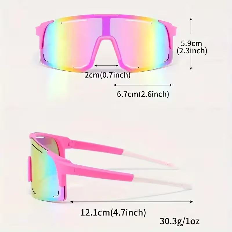 Fashion Sports Glasses | Pink with Case