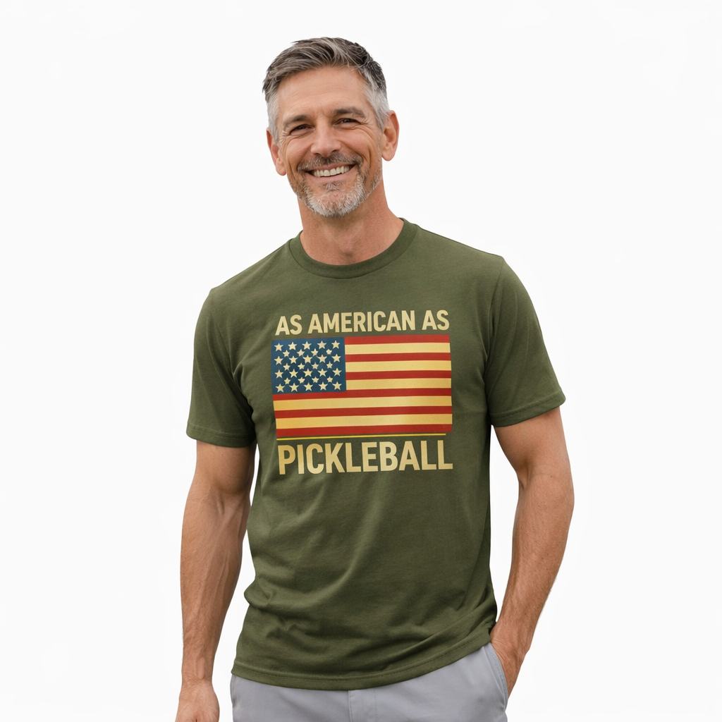As American as Pickleball | T-Shirt