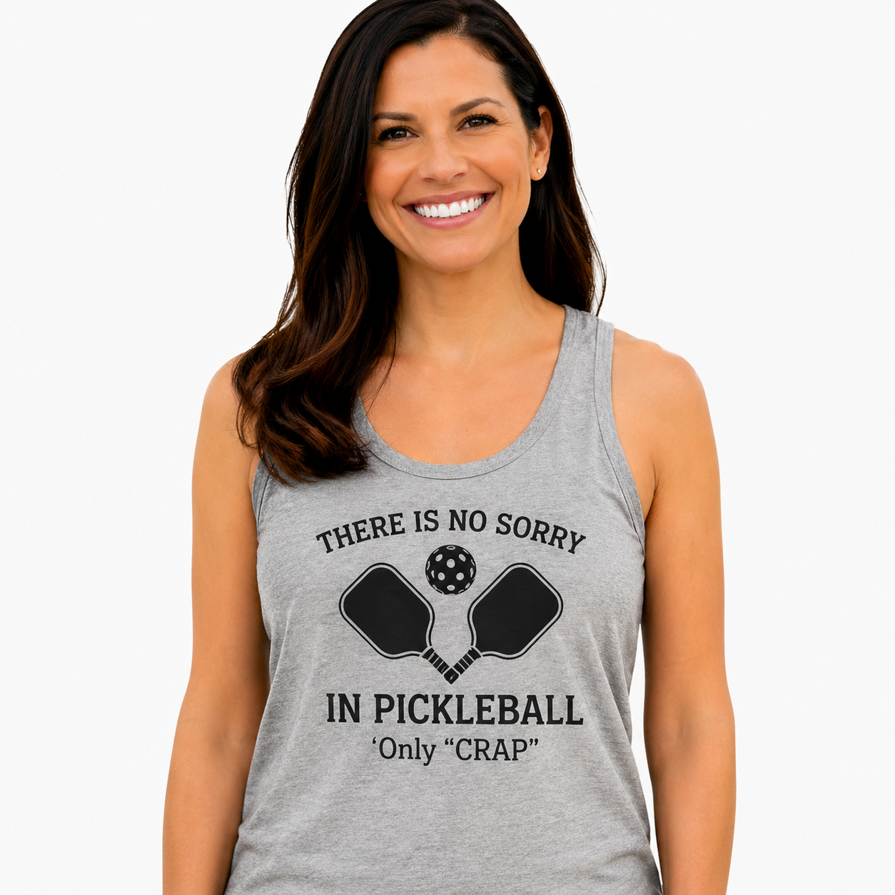No Sorry in Pickleball | Tank Top