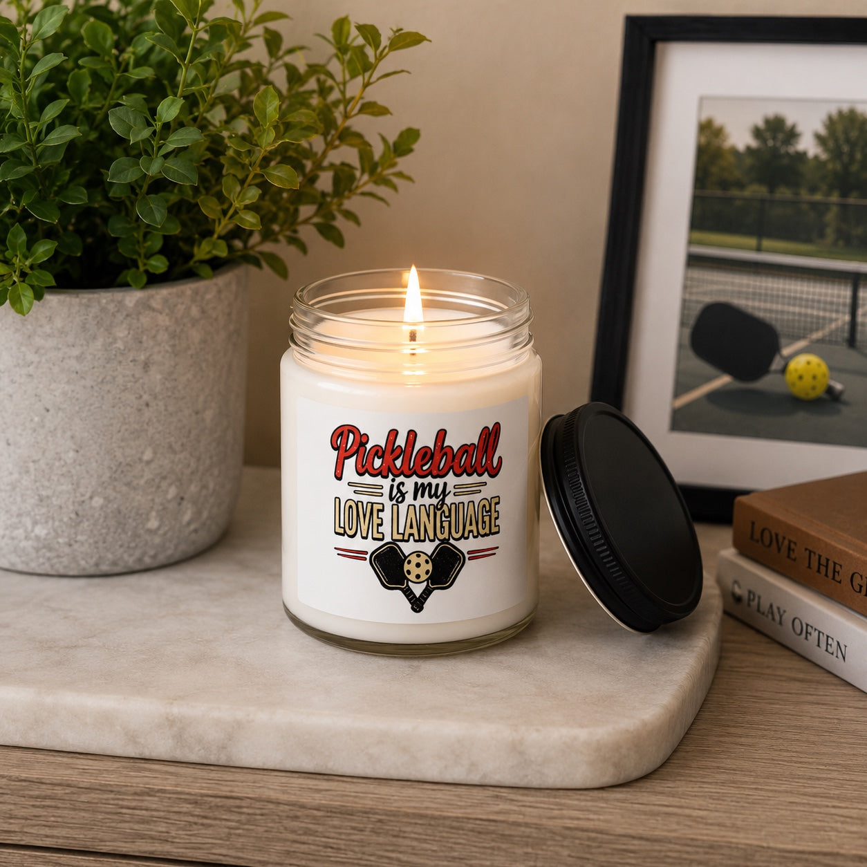 Pickleball is My Love Language | Scented Soy Candle