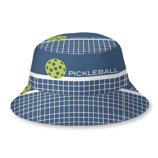 Blue Pickleball Bucket Hat