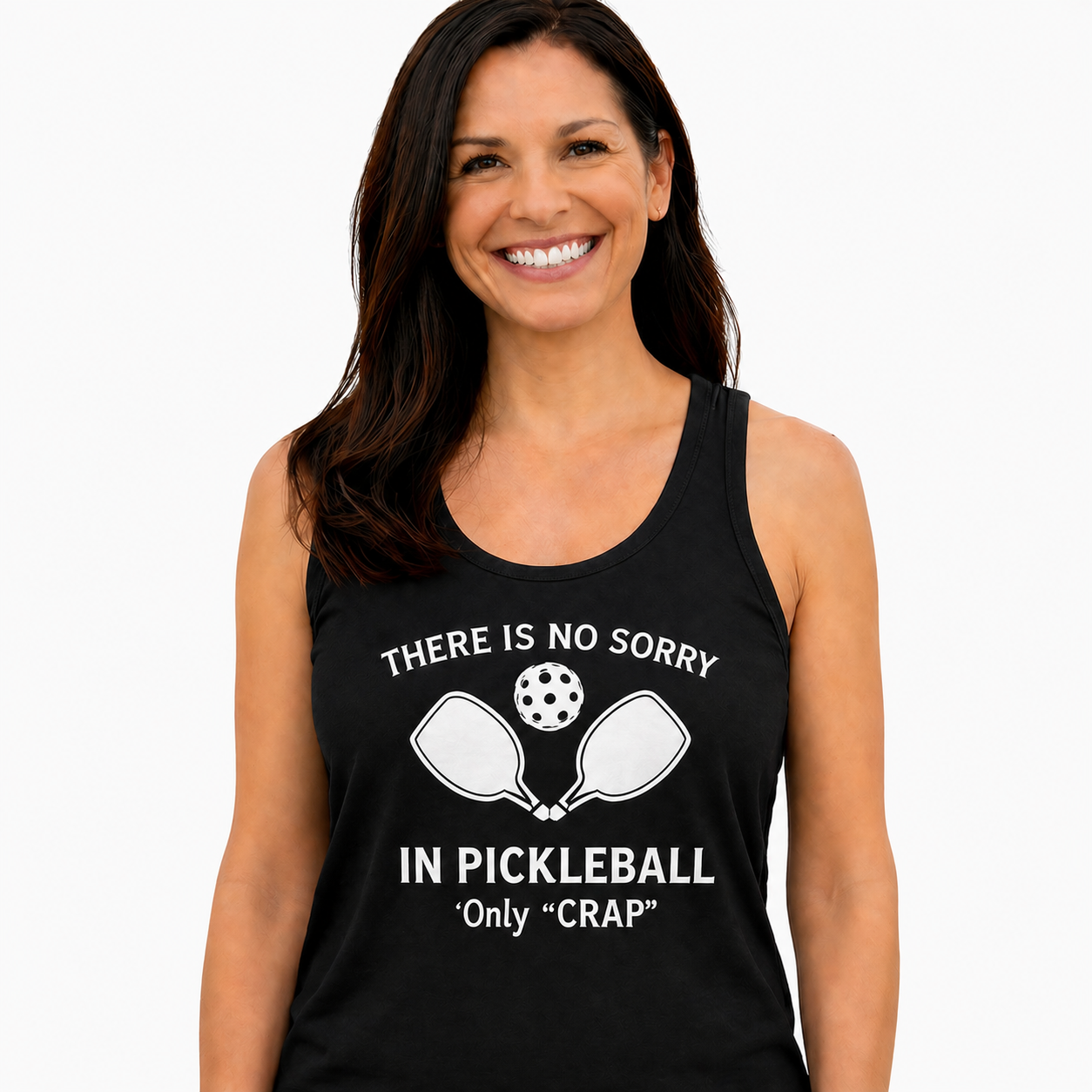 No Sorry in Pickleball | Tank Top