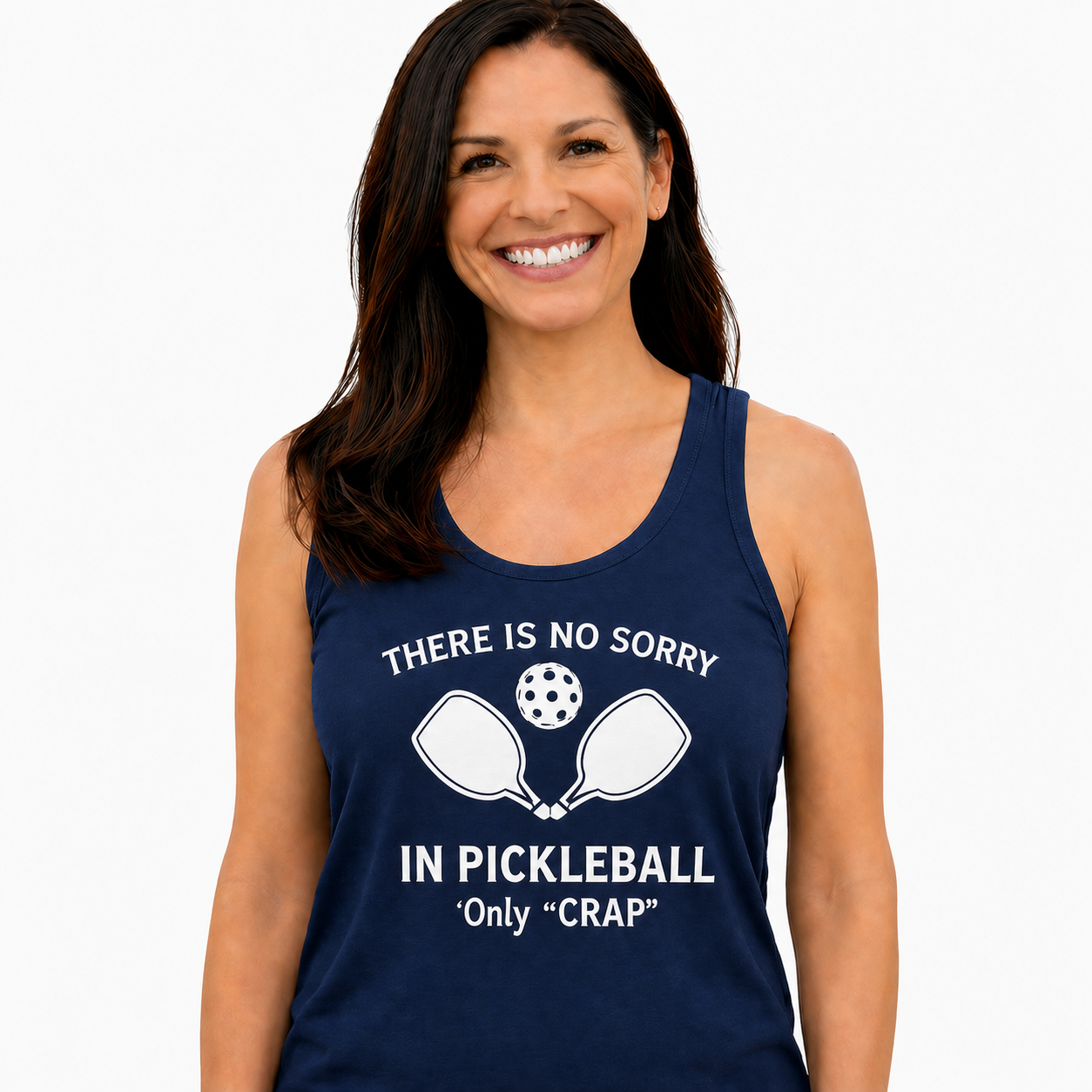 No Sorry in Pickleball | Tank Top