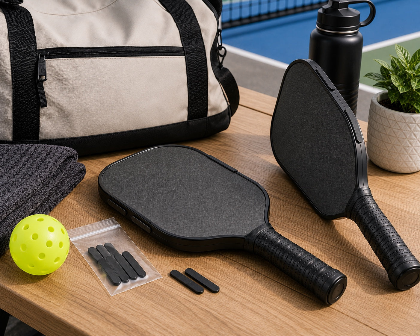 20-Piece Pickleball Paddle Weight Strip Set