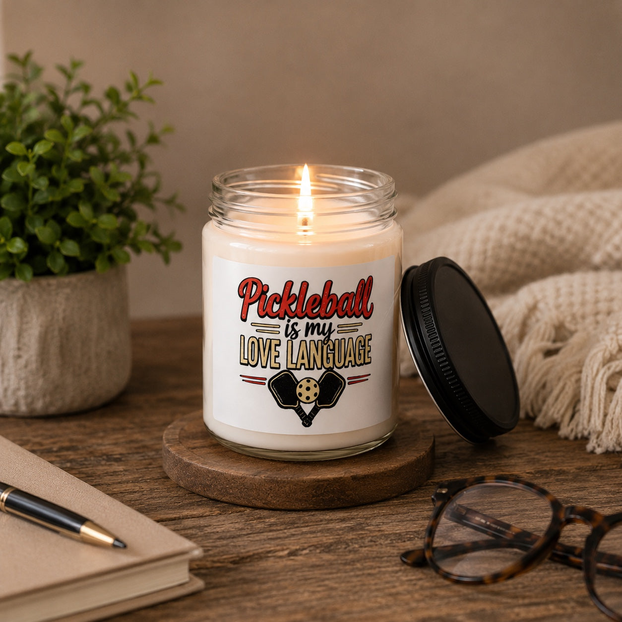 Pickleball is My Love Language | Scented Soy Candle