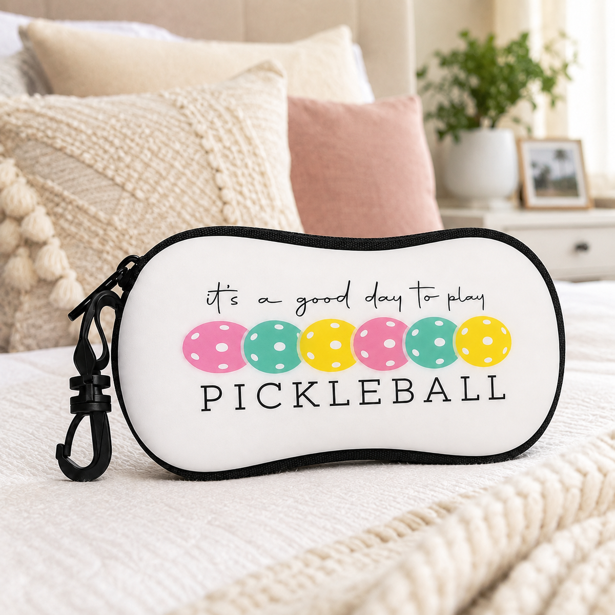 It's a Good Day to Play Pickleball | Eyeglass Case