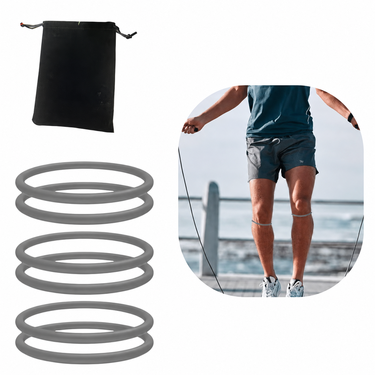 Pickleball Knee Strap | Patellar Support Set