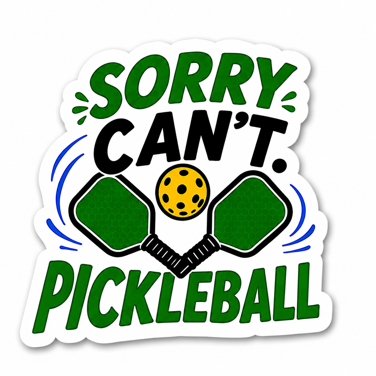 Pickleball Stickers