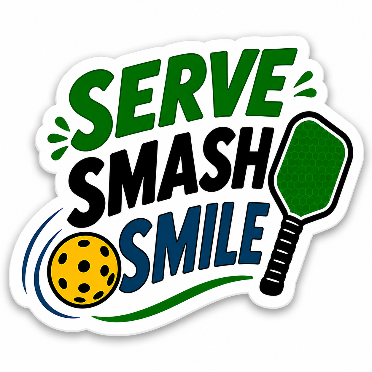 Pickleball Stickers