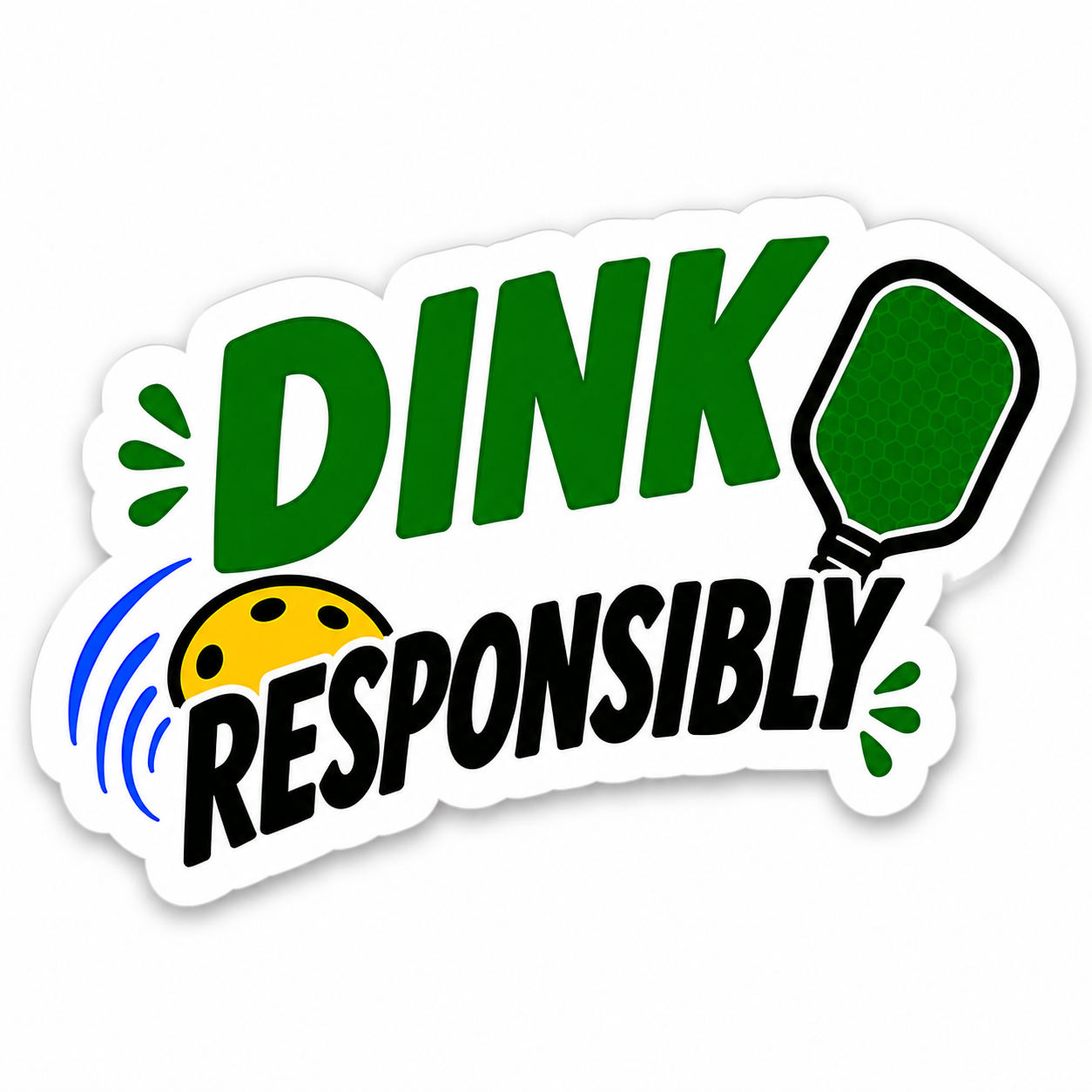 Pickleball Stickers