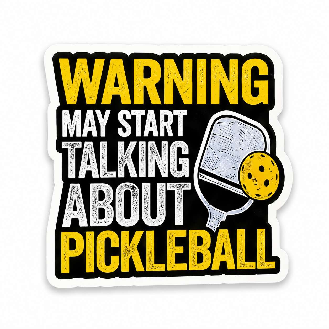 Pickleball Stickers