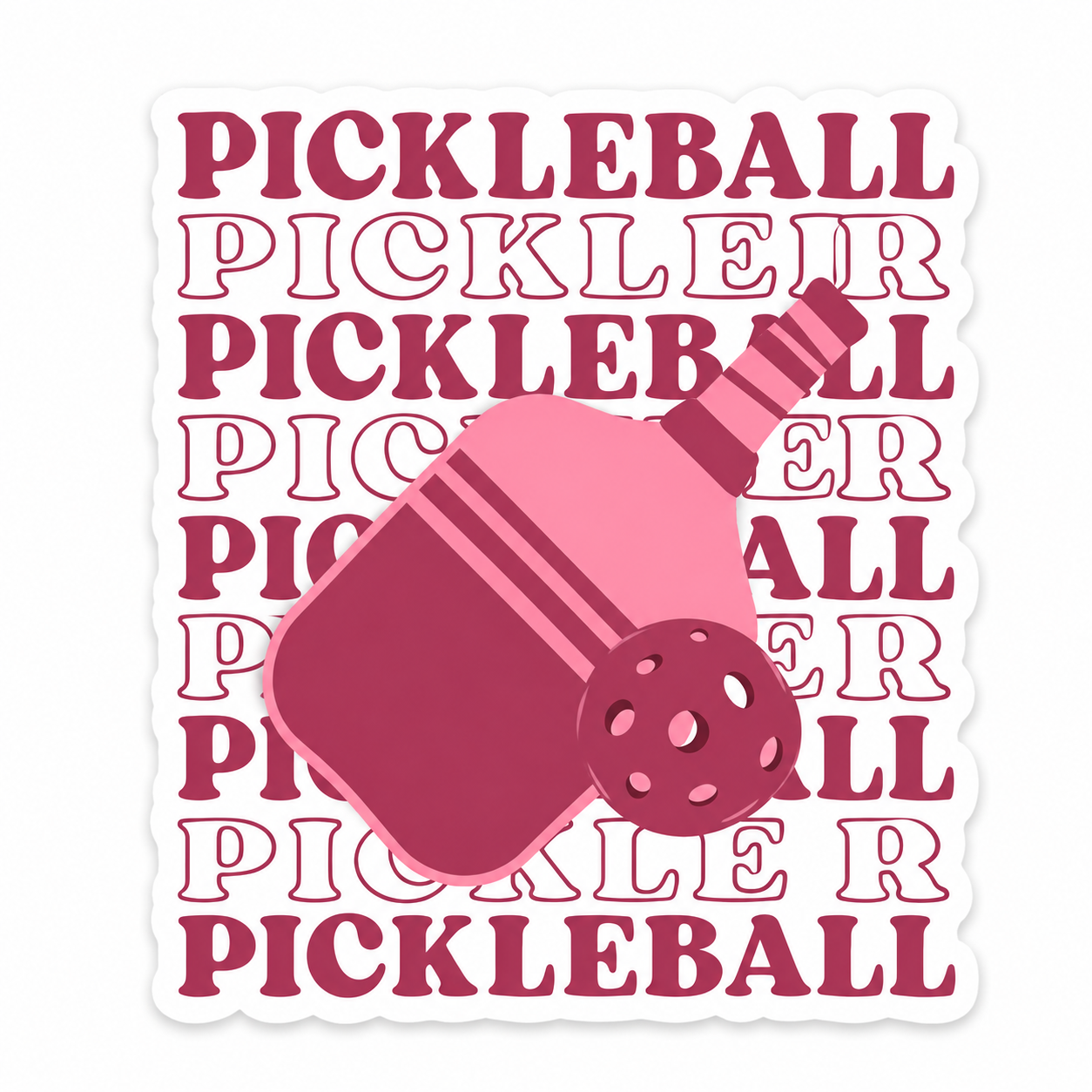 Pickleball Stickers