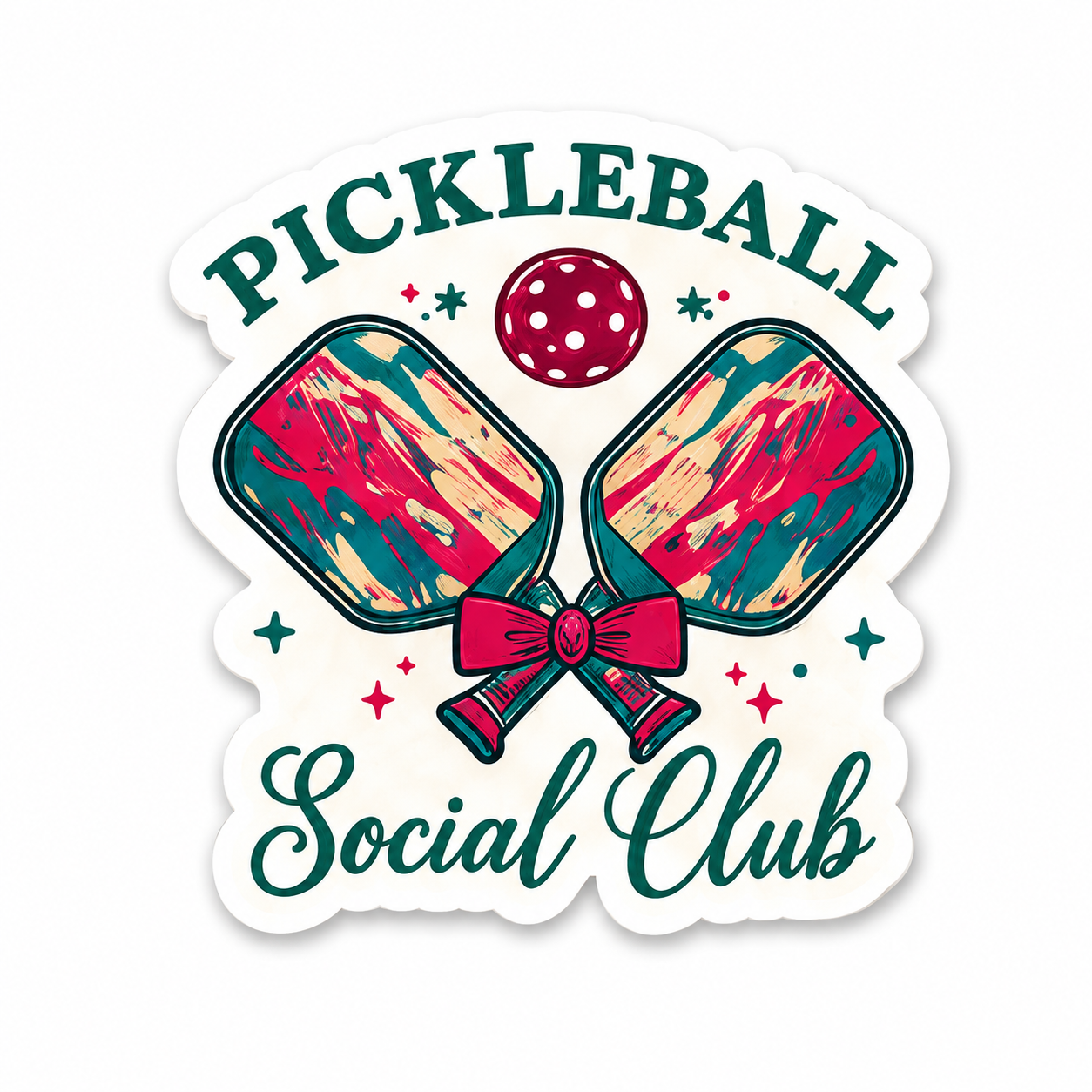 Pickleball Stickers