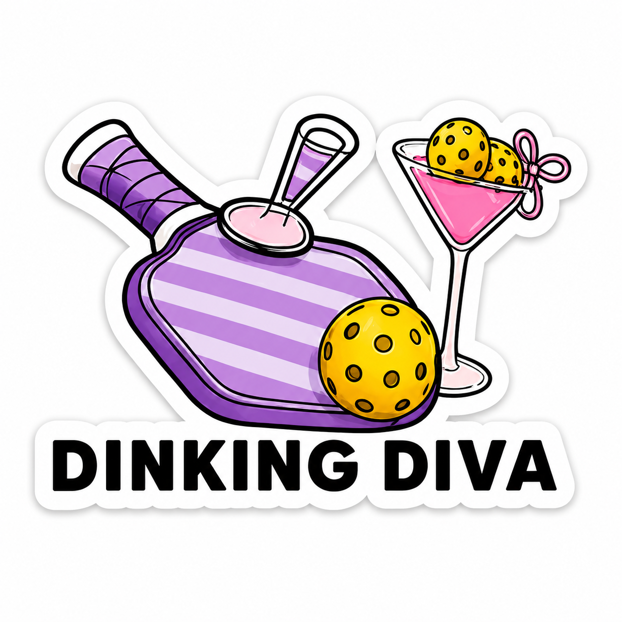 Pickleball Stickers