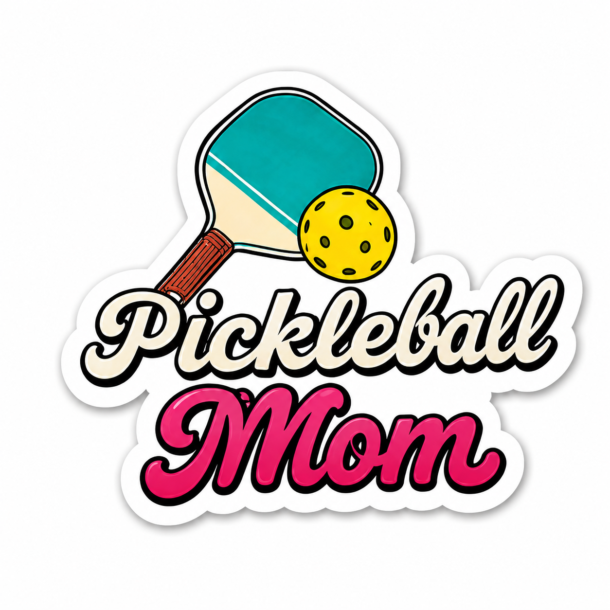 Pickleball Stickers