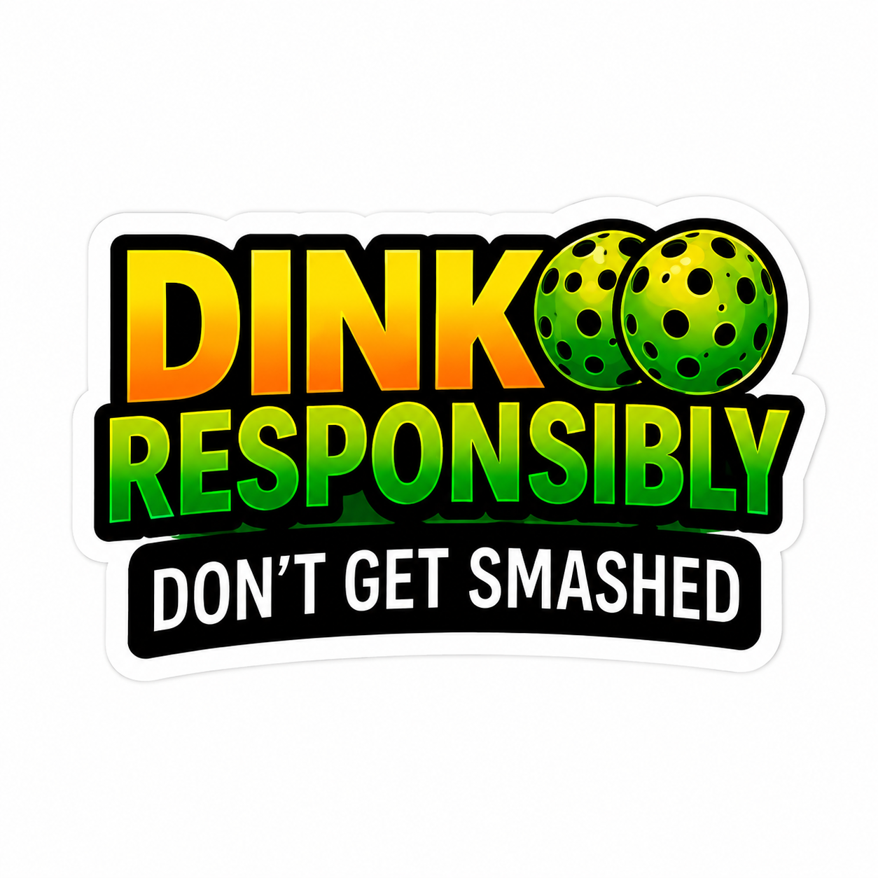 Pickleball Stickers