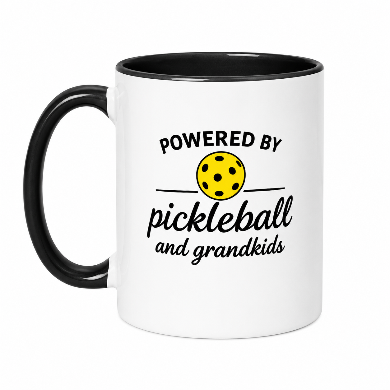 Powered By Pickleball & Grandkids | Mug