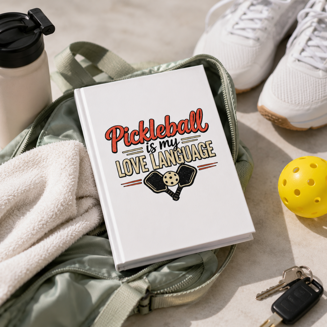 Pickleball is My Love Language | Hardcover Journal