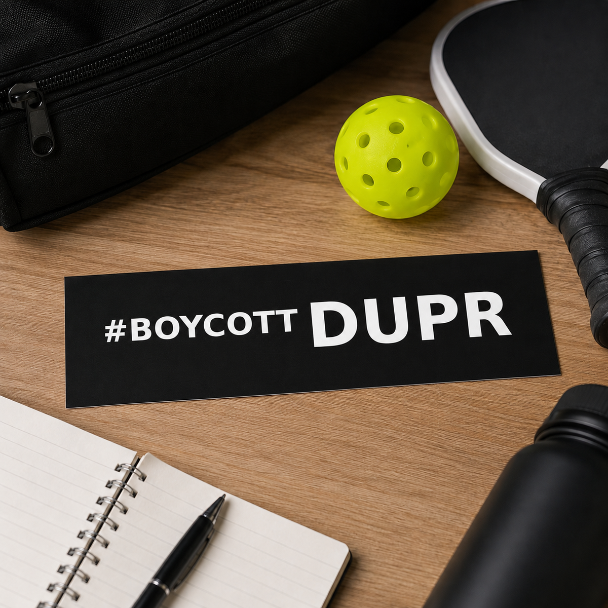 #Boycott DUPR | Car magnet