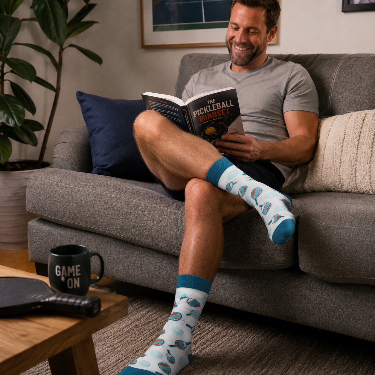 Pickleball Ankle Socks | Colorful Pattern