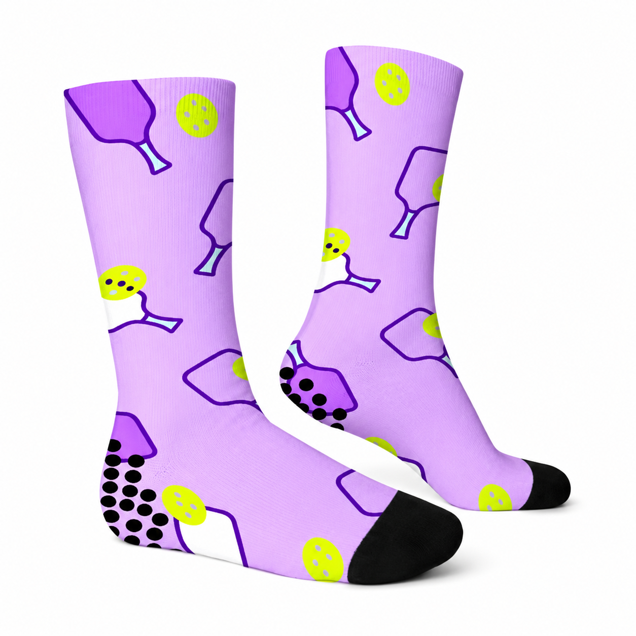 Purple Pickleball Socks