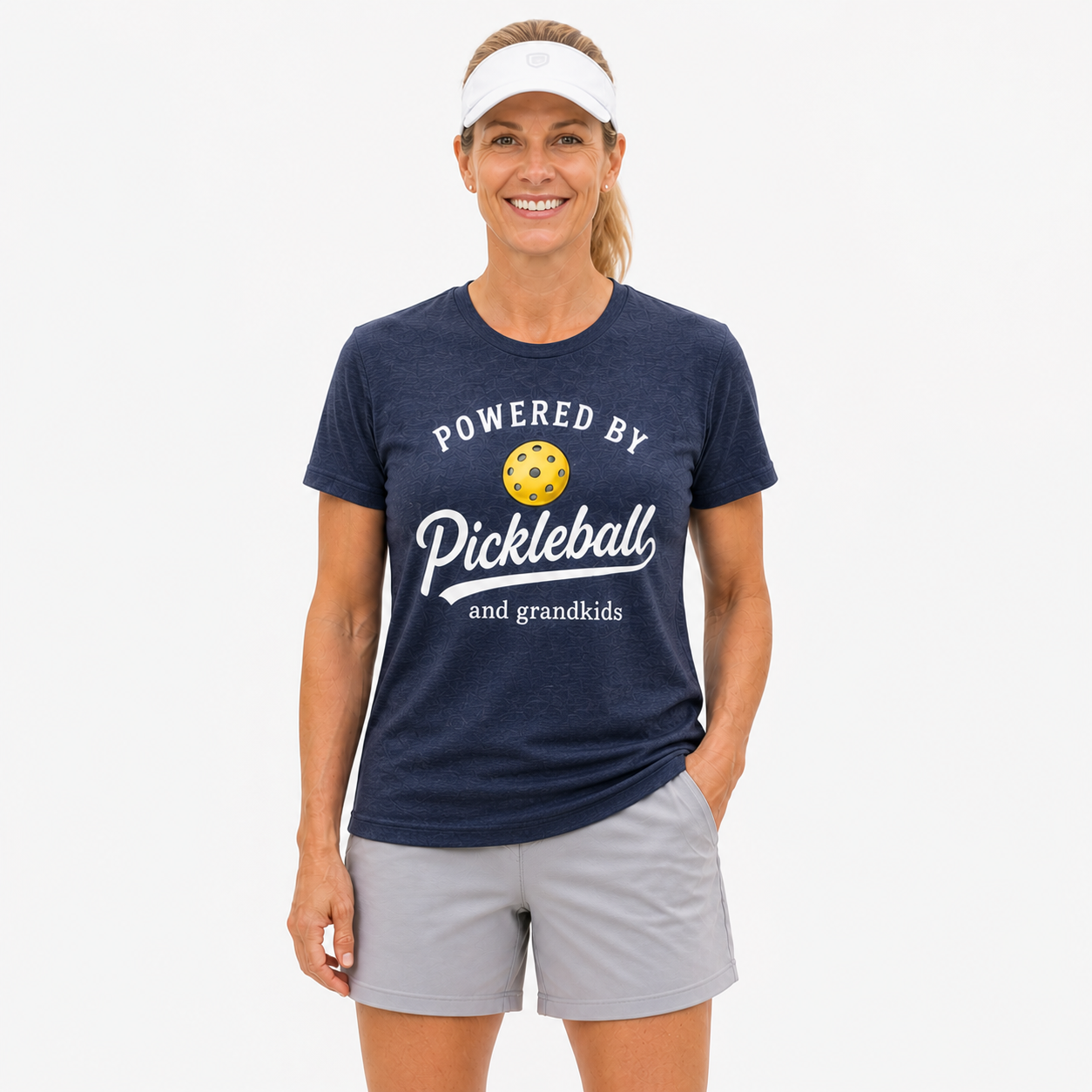Powered by Pickleball & Grandkids | T-Shirt