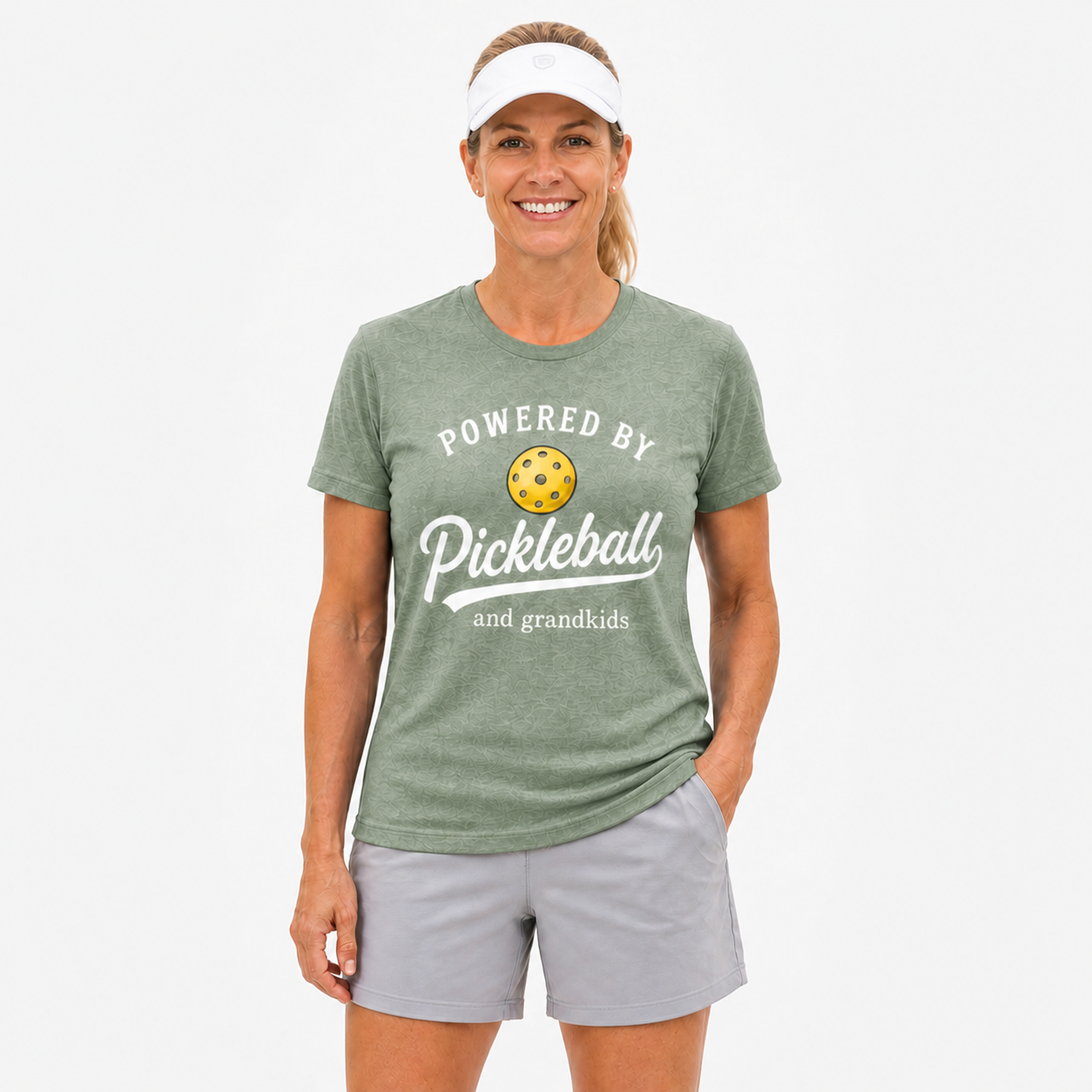 Powered by Pickleball & Grandkids | T-Shirt