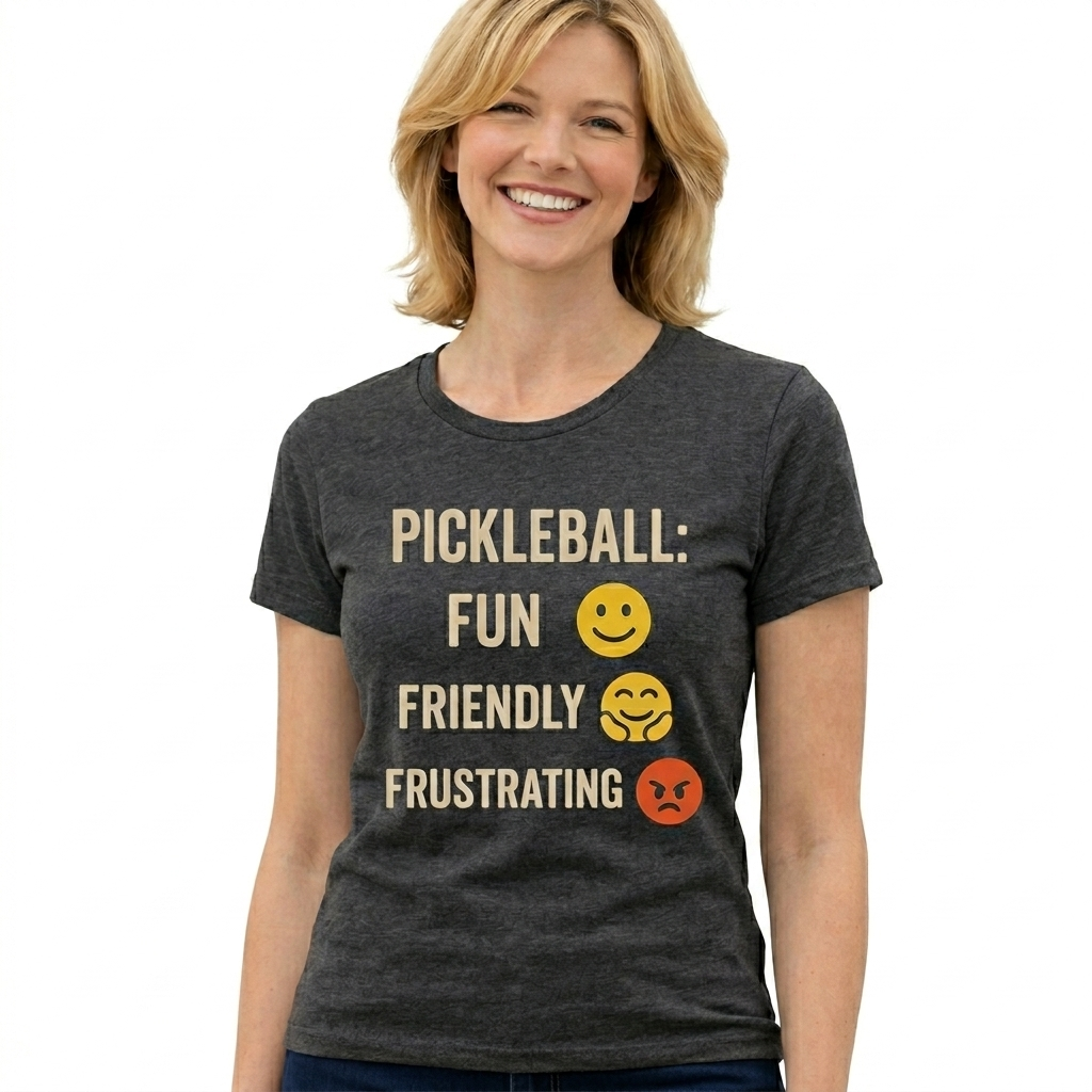 Pickleball: Fun, Friendly, Frustrating | T-Shirt