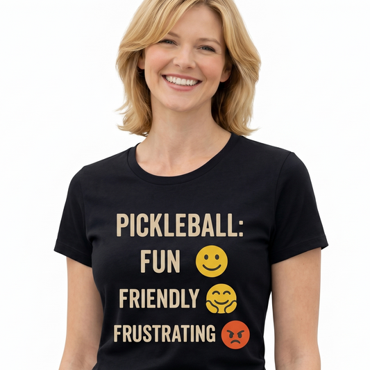 Pickleball: Fun, Friendly, Frustrating | T-Shirt