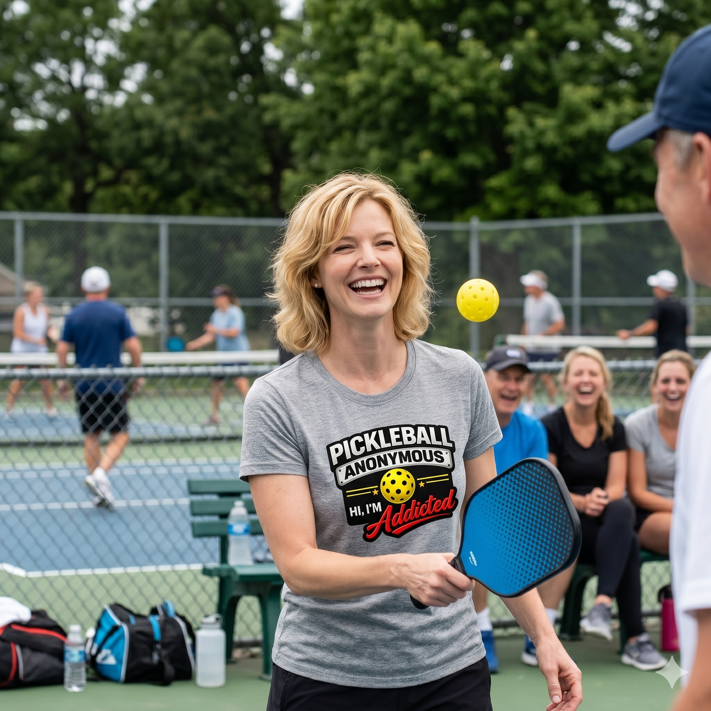 Pickleball Anonymous: Hi, I'm Addicted | T-Shirt
