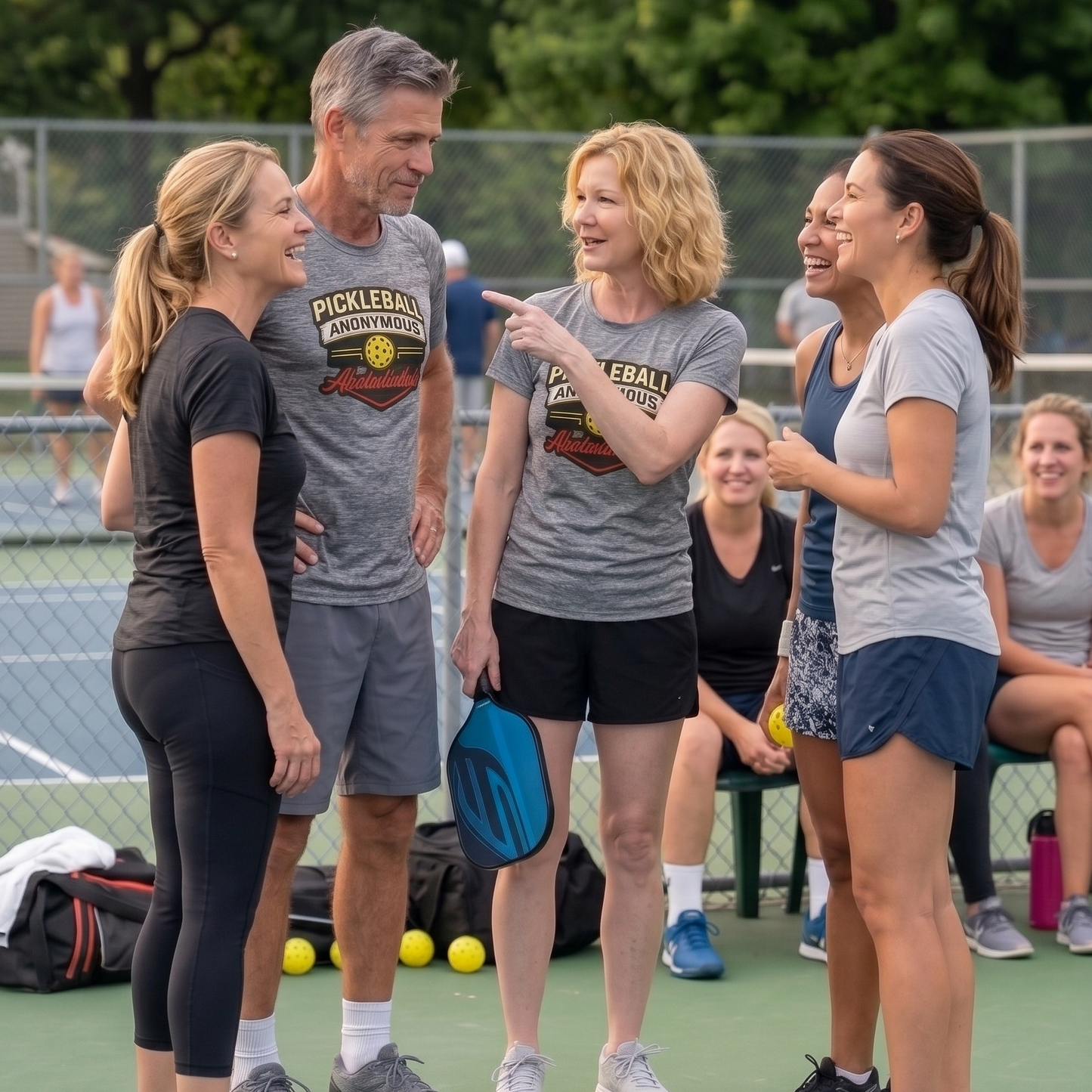 Pickleball Anonymous: Hi, I'm Addicted | T-Shirt
