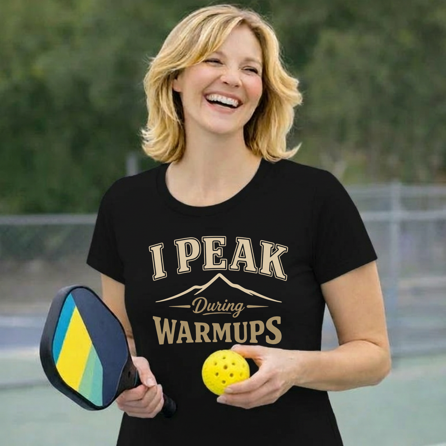 I Peak During Warmups | T-Shirt
