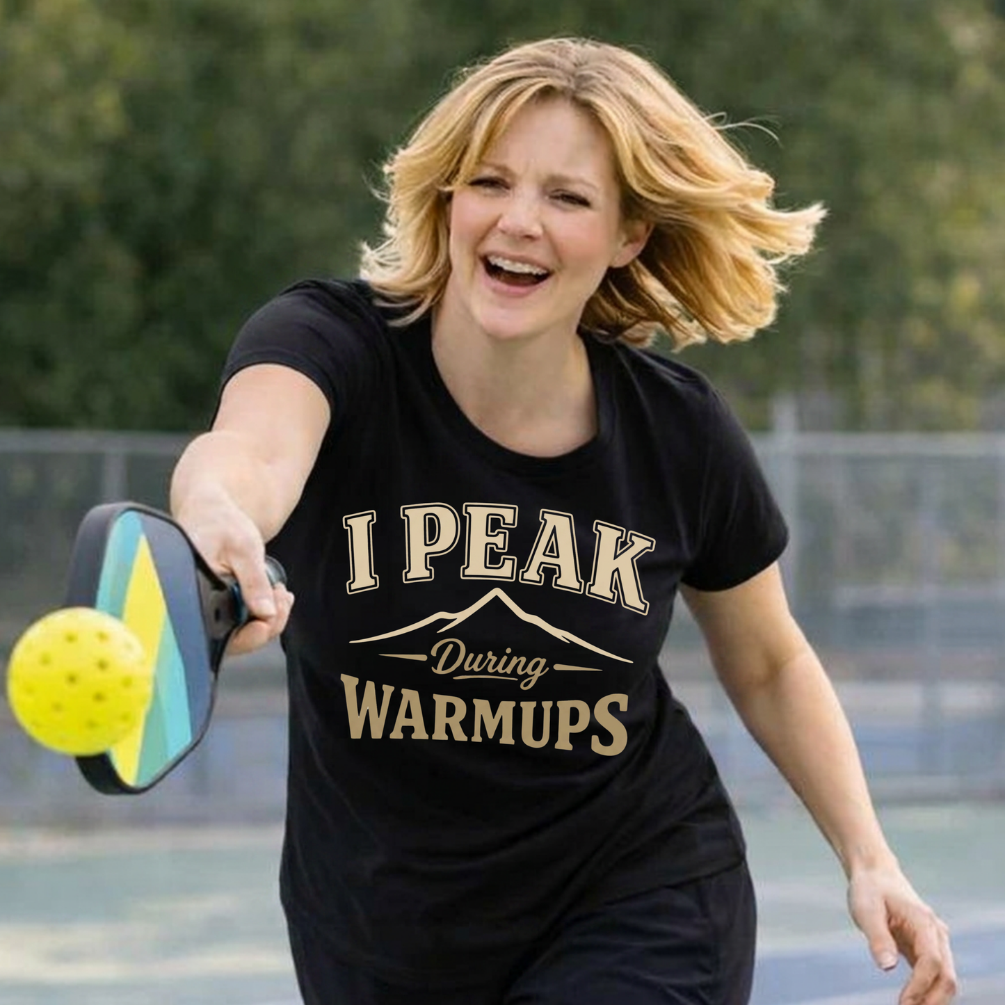 I Peak During Warmups | T-Shirt