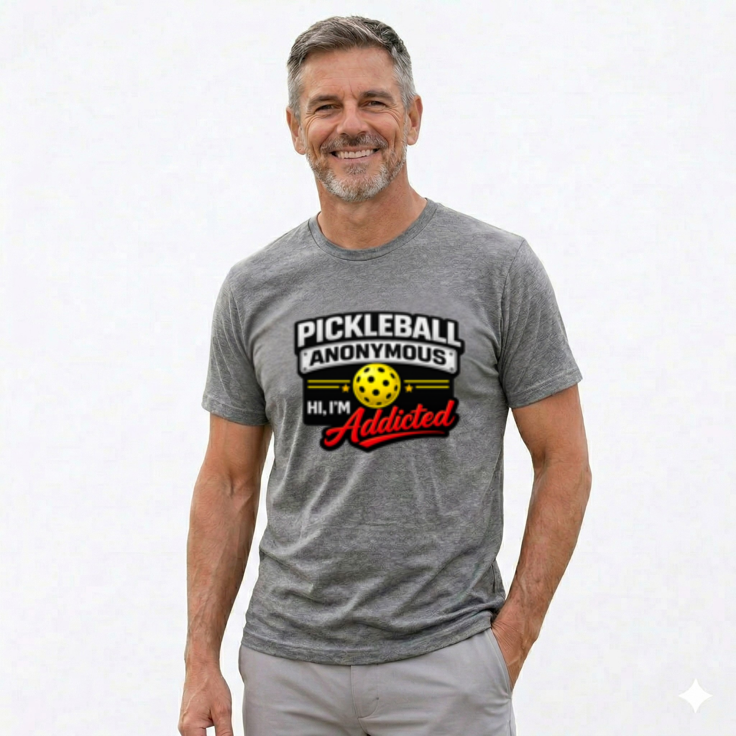 Pickleball Anonymous: Hi, I'm Addicted | T-Shirt