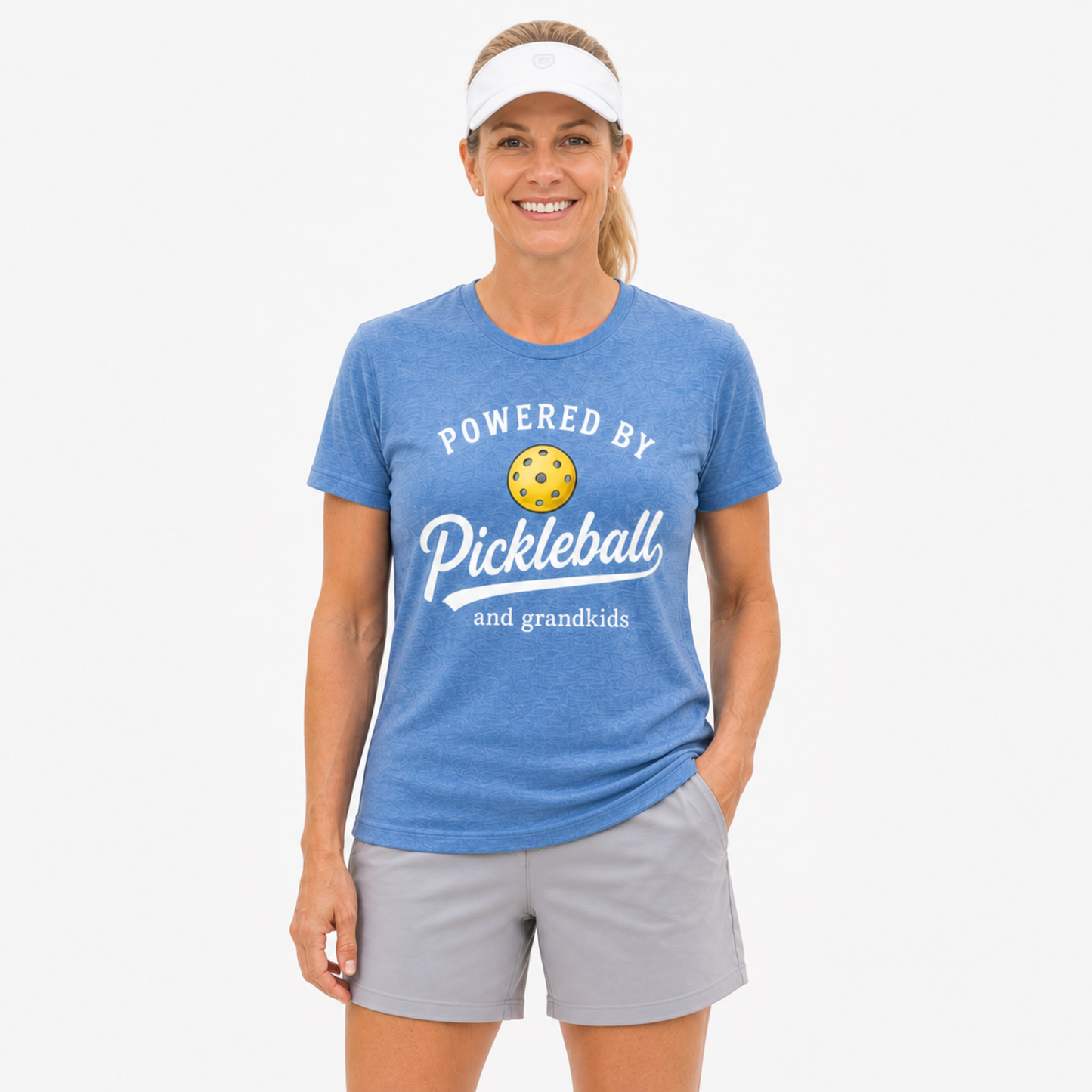 Powered by Pickleball & Grandkids | T-Shirt