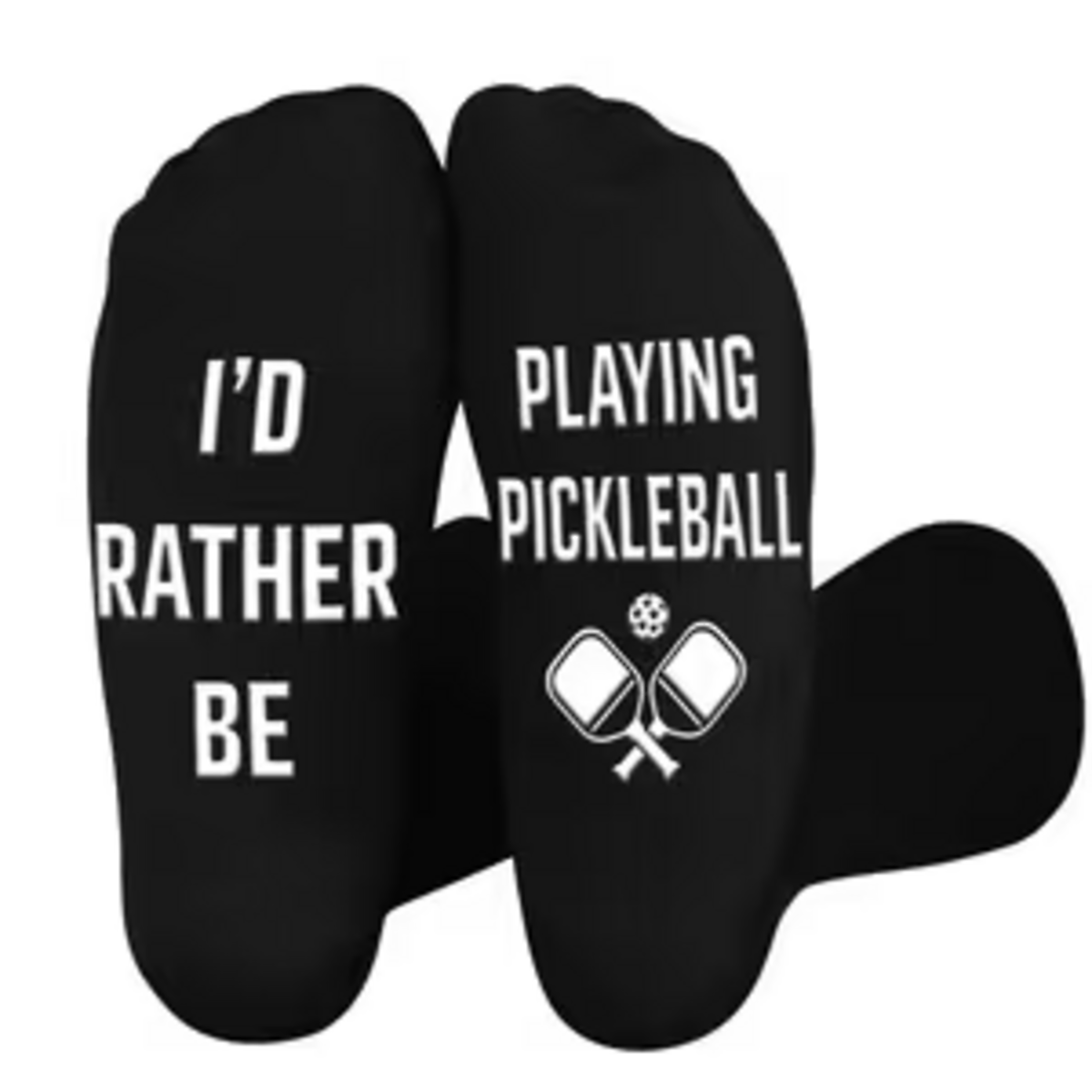 I'd Rather Be Playing Pickleball socks