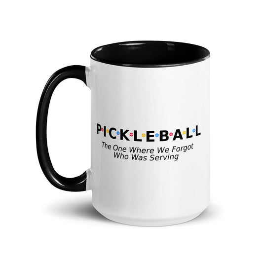 Pickleball: The One Where... | Mug with Color Inside